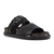 Sandalias Violeta Cuero Negro