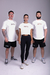 Camiseta Oversized OffWhite - Estampa Bordô - comprar online