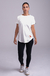 Camiseta Longline Offwhite - Estampa Laranja