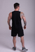 Camisa Regata Preta - Estampa Amarela - Iratus Clothes
