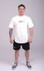 Camiseta Oversized OffWhite - Estampa Bordô - comprar online