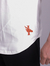Camiseta Longline Offwhite - Estampa Laranja - Iratus Clothes