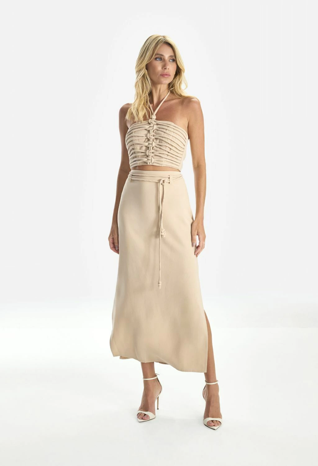 CONJUNTO PERFEITO TOP E SAIA SKUNK