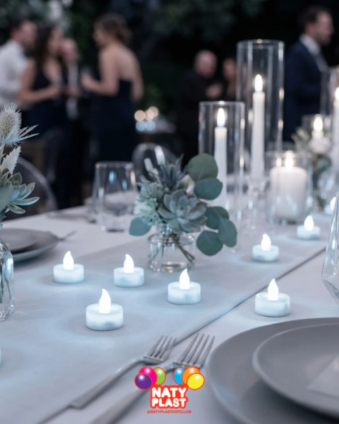 VELA LED TEA LIGHT POR 24 unidades
