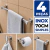Kit Acessórios Banheiro Inox 304 com Toalheiro Duplo 70 cm – 4 Peças