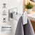 Kit Acessórios Banheiro/lavabo Aço Inox 4 Peças Q4C - comprar online