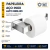 Kit Acessórios Banheiro/lavabo Aço Inox 4 Peças Q4C na internet