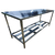 Mesa Inox Industrial Profissional Central 190cmx70cmx90cm
