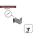 Kit Cabide Para Toalha [gancho] 2 Unidades Aço Inox 304 [Q-C1-2] - comprar online