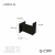 Kit Cabide Para Toalha [gancho] 2 Unidades Aço Inox 304 Preto Fosco [Q-C1PF-2] na internet