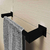 Imagem do Kit Acessórios Banheiro/lavabo [4 Peças] Aço Inox 304 Preto Fosco [Q4GPF]