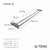 Porta Toalha Duplo De Banheiro [60cm] Aço Inox 304 [Q-TD60] - loja online
