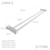 Porta Toalha Duplo De Banheiro [80cm] Aço Inox 304 [Q-TD80] - loja online