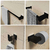 Kit Acessórios Banheiro/lavabo [4 Peças] Aço Inox 304 Preto Fosco [Q4GPF] - comprar online