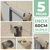 Kit Acessórios Banheiro/lavabo [5 Peças] Aço Inox 304 [Q5C]