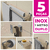 Kit Acessórios Banheiro/lavabo [5 Peças] Aço Inox 304 [Q5H]