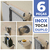 Kit Acessórios Banheiro/lavabo 6 Peças Aço Inox 304 [Q6D]