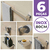 Kit Acessórios Banheiro/lavabo 6 Peças Aço Inox 304 [Q6E]