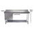 Mesa Bancada Em Aço Inox com Espelho, Duas Gavetas e Prateleira - comprar online