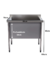 Tanque Industrial em Aço Inox 80cm - comprar online