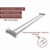 Kit Acessórios Banheiro Lavabo [5 Peças] Aço Inox 304 [Q5D] - comprar online