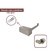 Kit Acessórios Banheiro Lavabo [6 Peças] Aço Inox 304 [C6] na internet