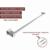 Kit Acessórios Banheiro/lavabo [6 Peças] Aço Inox 304 [Q6G] - comprar online