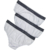 Kit Essencial 3 cuecas (Branco) Branco