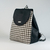 Mochila Clasica Negra Pied de Poule - comprar online
