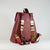 Mochila Clasica Rayas Bordo en internet