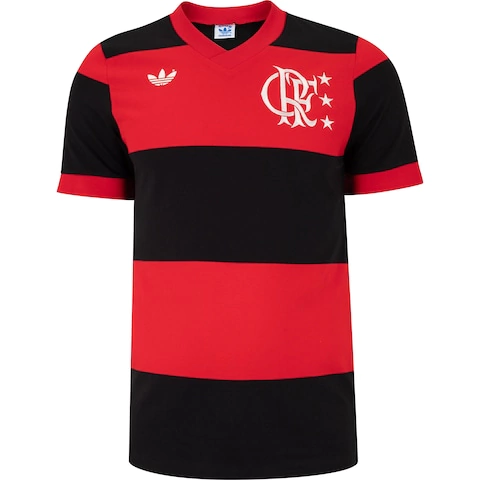 Camisa Retro Flamengo Reedeção Comemorativa 1981 - 100% poliester - comprar online
