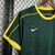 Camisa Retro Brasil Goleiro 1998 Verde Masculina na internet