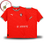 Camisa da seleção de Portugal, modelo Home I 2025/26 da Puma, na cor vermelha, com detalhes em verde e o escudo da seleção.