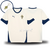 Camisa Portugal Treinamento 2025/26 - White and Blue