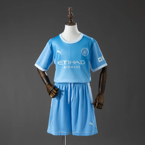 Kit Infantil Manchester City Home I 2026/27