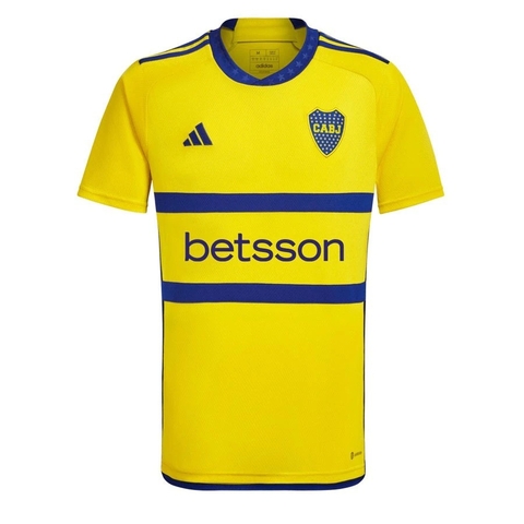 Camisa Boca Juniors Away 23/24 snº Masculino - Amarelo