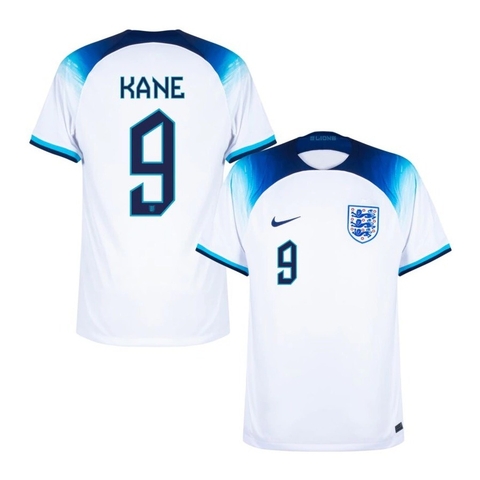 Camisa Seleção Inglaterra Home 2022 Kane 9 Torcedor Masculina - Branco