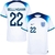 Camisa Seleção Inglaterra Home 2022 Bellingham 22 Torcedor Masculina - Branco