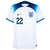 Camisa Seleção Inglaterra Home 2022 Bellingham 22 Torcedor Masculina - Branco - comprar online