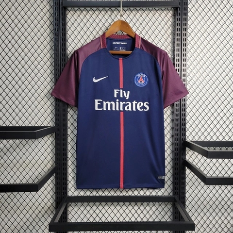 Camisa Retrô Away PSG I - 2017/18 Masculino Nike