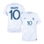 Camisa Seleção França Away 2022 Mbappé 10 Torcedor Masculina - Branco