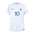 Camisa Seleção França Away 2022 Mbappé 10 Torcedor Masculina - Branco - comprar online