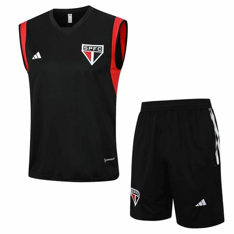 Conjunto Regata São Paulo - Preto
