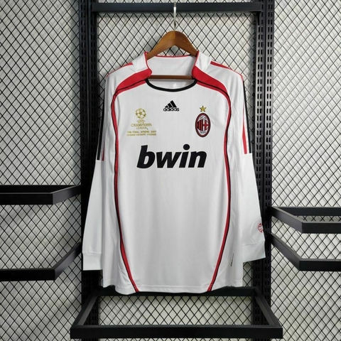Camisa Retro Milan 2006/07 Manga Longa