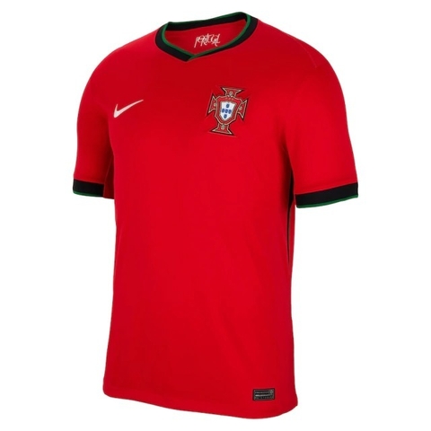 Camisa Seleção Portugal Home 24/25 s/nº Torcedor Masculina - Vermelho