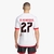 Camisa Flamengo Away 24/25 - Jogador Masculina Branca + Todos Patrocínios - comprar online