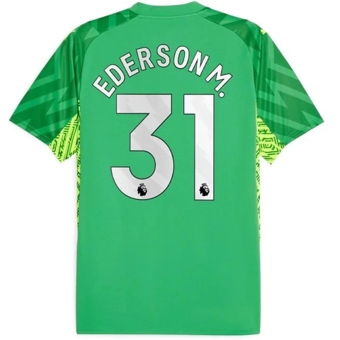 Camisa Manchester City 23/24 - Torcedor - Goleiro Verde - Puma