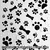 Papel de Parede Adesivo Animais Cachorro e Patas na internet