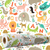 Papel de Parede Adesivo Infantil Monstrinhos e Letras - comprar online