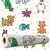 Papel de Parede Adesivo Infantil Animais - comprar online